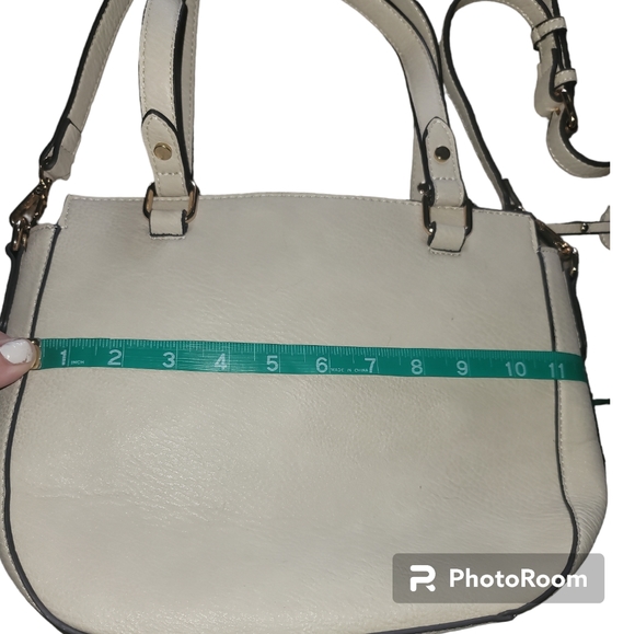 Sole Society Rubie Vegan faux Leather Crossbody shoulder Bag Satchel Purse strap - Picture 6 of 8